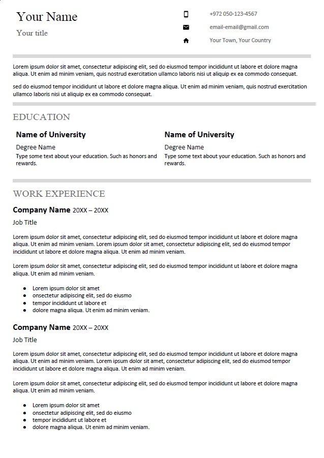 פורמט בדגש על עבודה